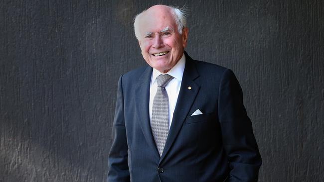 John Howard is a rare example of a former prime minister who doesn’t throw dirt. Picture: Kym Smith