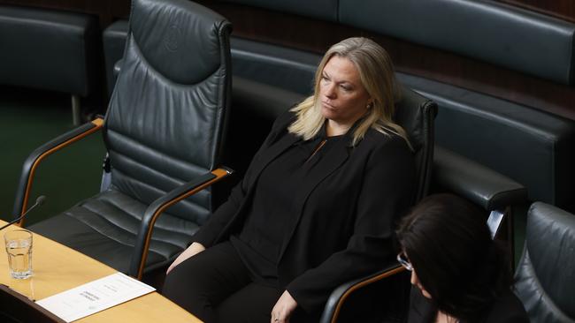 Member for Bass Rebekah Pentland in state parliament. Picture: Nikki Davis-Jones