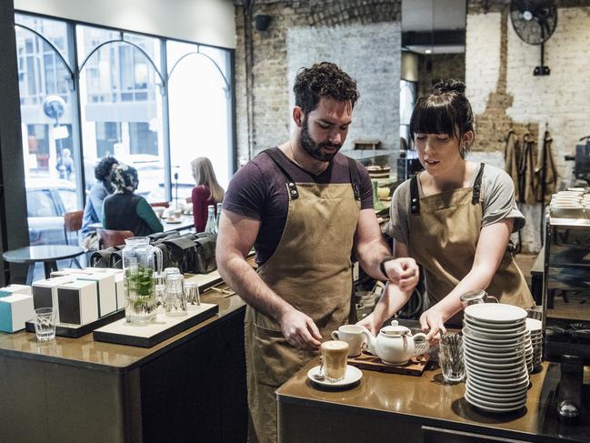 Serious barista generic, Picture: Getty Images