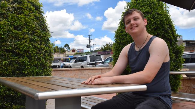 Brandon’s life turned around thanks to the help of South Burnett CTC and the Kingaroy Youth Hostel. Photo/Tristan Evert