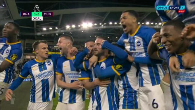 Brighton get just deserts against Manchester United