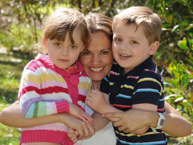 Maria Lutz was a devoted mother to her two autistic children but was often exhausted because her husband was away frequently. Picture: Facebook