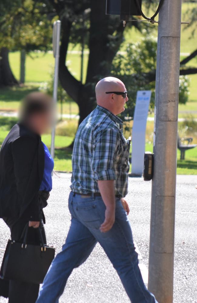 Joshua Carl Dawson left the Toowoomba Courthouse on Wednesday, August 8, 2023, after his alleged rape case was before a magistrate for a committal-hand-up hearing.