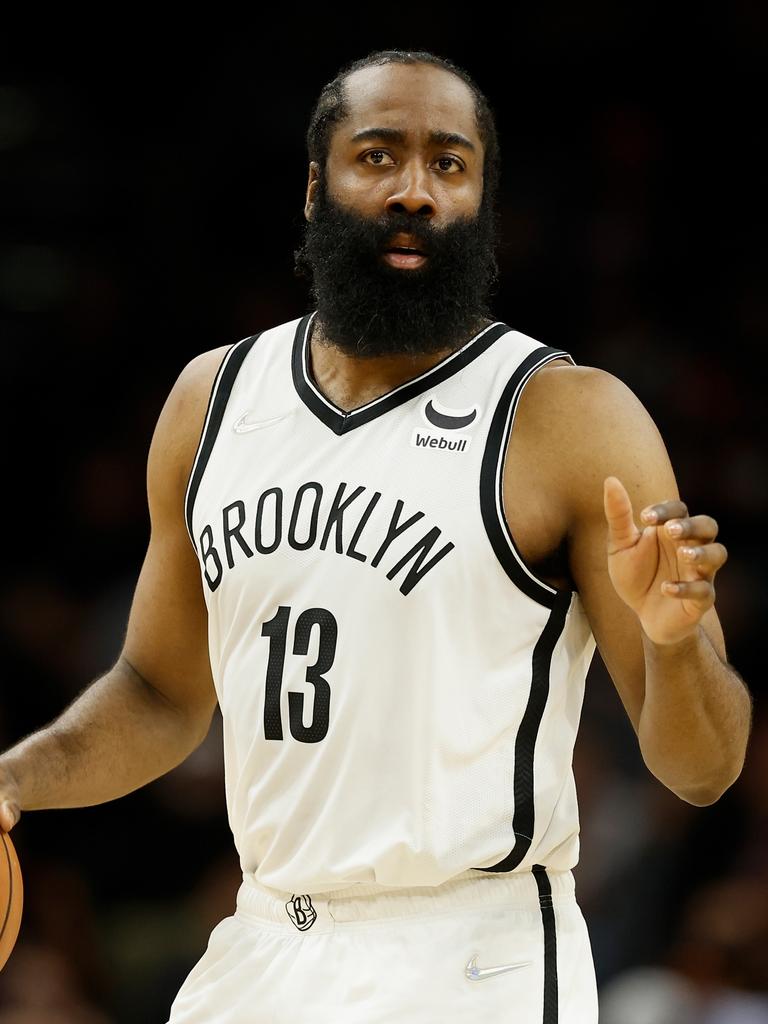 James Harden isn’t going anywhere. Picture: Christian Petersen/Getty Images