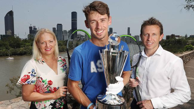 Alex de Minaur is ready for the ATP Cup. Picture: Annette Dew