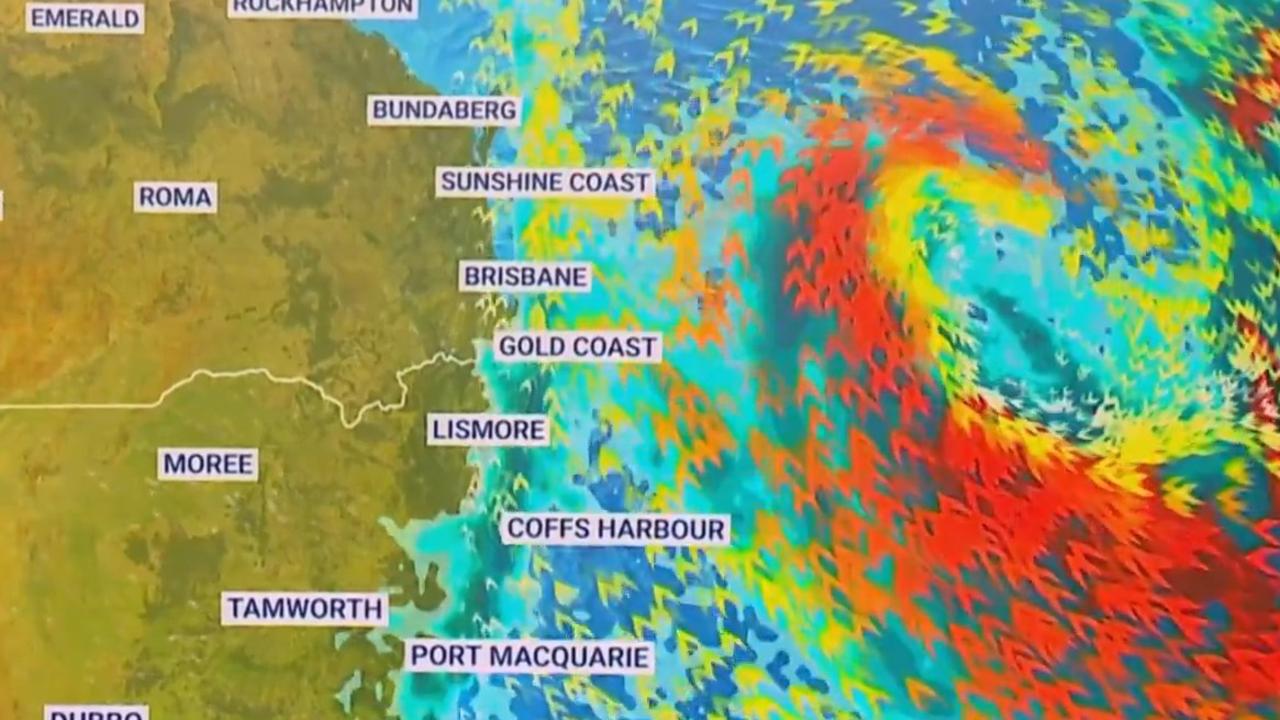 NSW, Qld weather forecast East coast low to bring dangerous surf