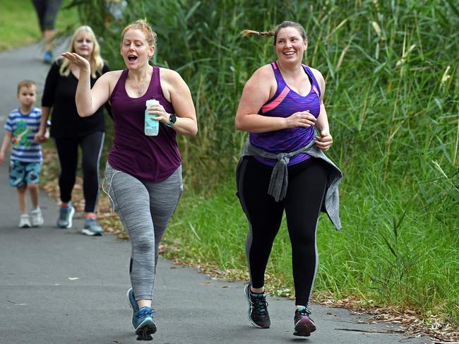 If you’re after a shorter run or walk, try parkrun. Picture: Tom Huntley