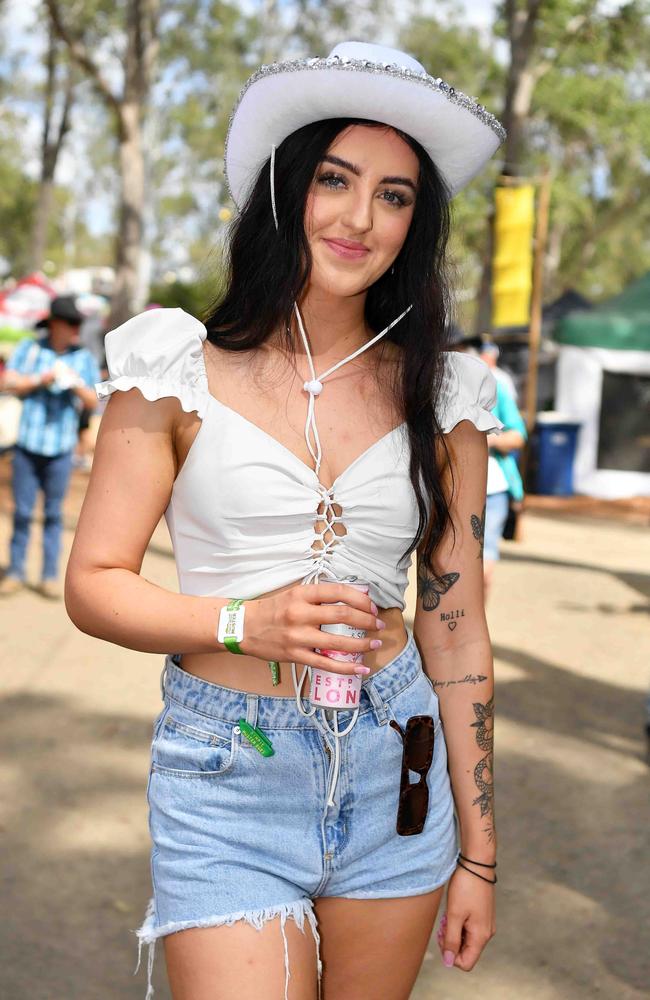 Jessi Dunning at the Gympie Music Muster. Picture: Patrick Woods