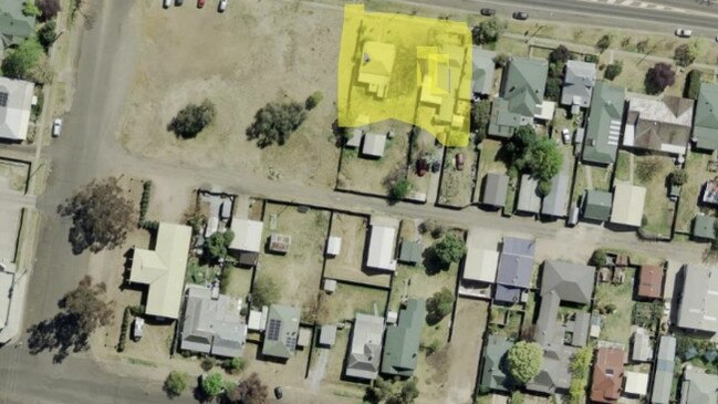 The proposed location of the new motel in Mudgee.