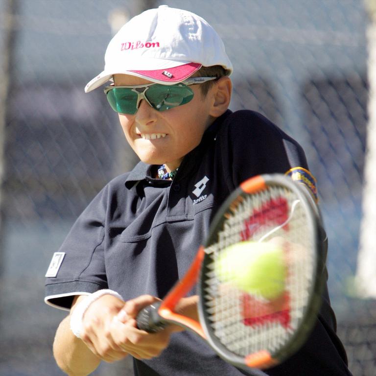 Bernard Tomic aged 11.