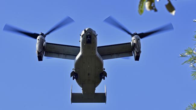 The MV-22 Osprey has a chequered history. Picture: Wesley Monts