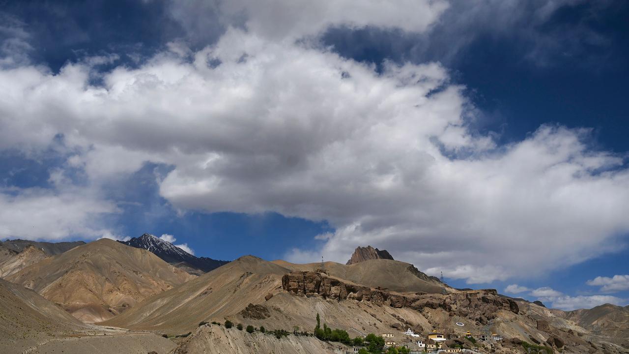 China said the Galwan Valley high up in the Himalayan border region where Chinese and Indian troops engaged in a deadly brawl last week falls entirely within China. Picture: Tauseef Mustafa/AFP