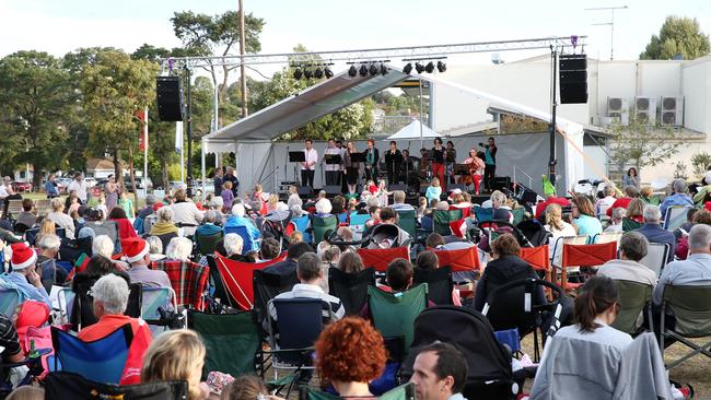 Carols in the park at Highton Rec Reserve. . Picture: Peter Ristevski