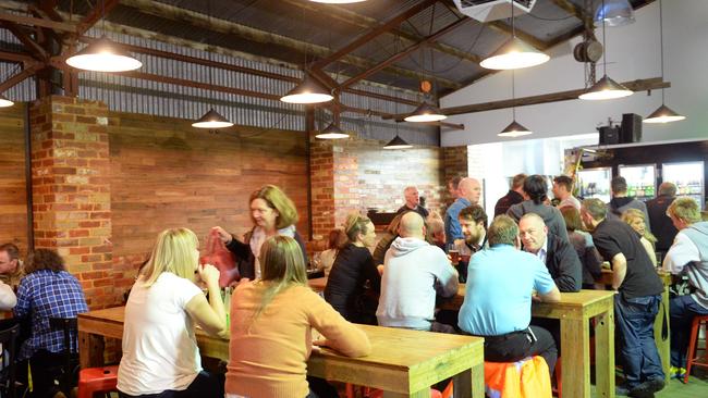 Croydon’s Public Brewery has been a big hit with the community since it opened in 2014. Picture: Kylie Else