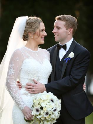 Jockey Tommy Berry marries long-time sweetheart Sharnee Nisbet | Herald Sun