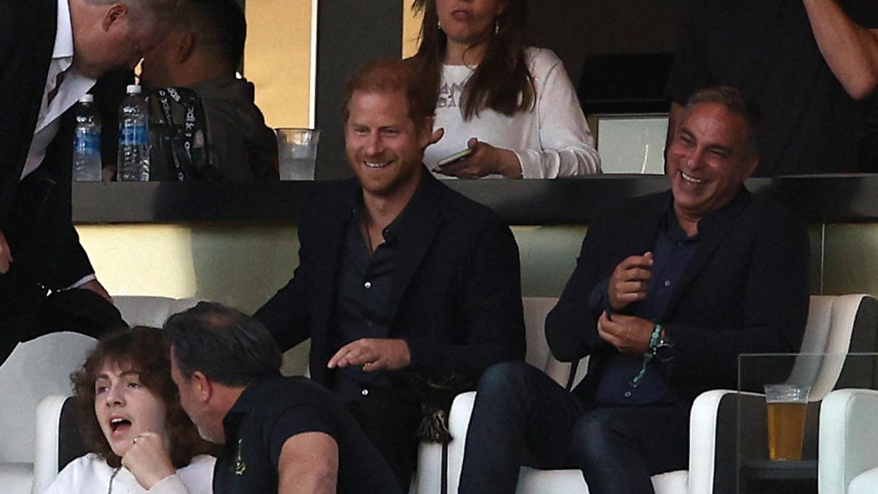 Prince Harry wasn’t sitting in the nosebleed section. Photo by Harry How/Getty Images.