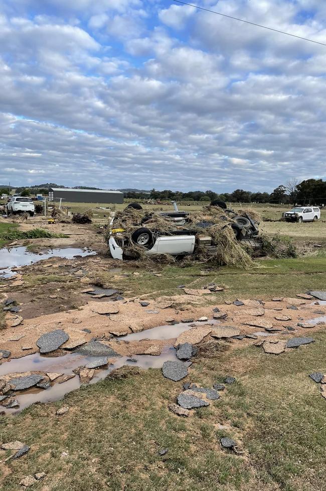 Eugowra flooding aftermath. Picture: Andrew Gee MP/Facebook