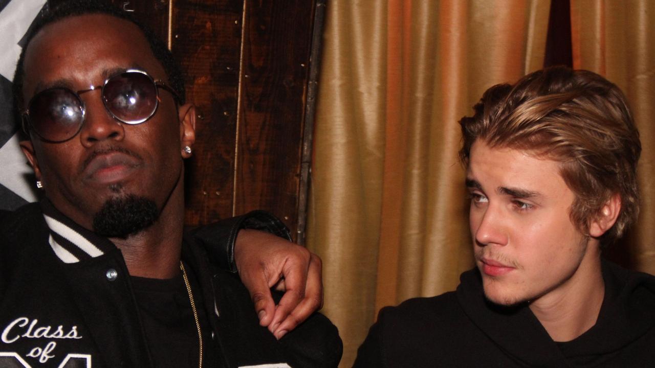 Pictured together in 2015, Diddy and Bieber were photographed together at LA nightclub 1OAK. Picture: Walik Goshorn/MediaPunch/Alamy