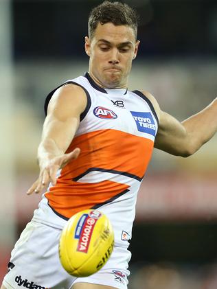 Josh Kelly in action for GWS Giants.