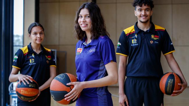 Lightning star Jasmin Fejo (middle) has been dominant so far this year for West Adelaide. Picture: Matt Turner.