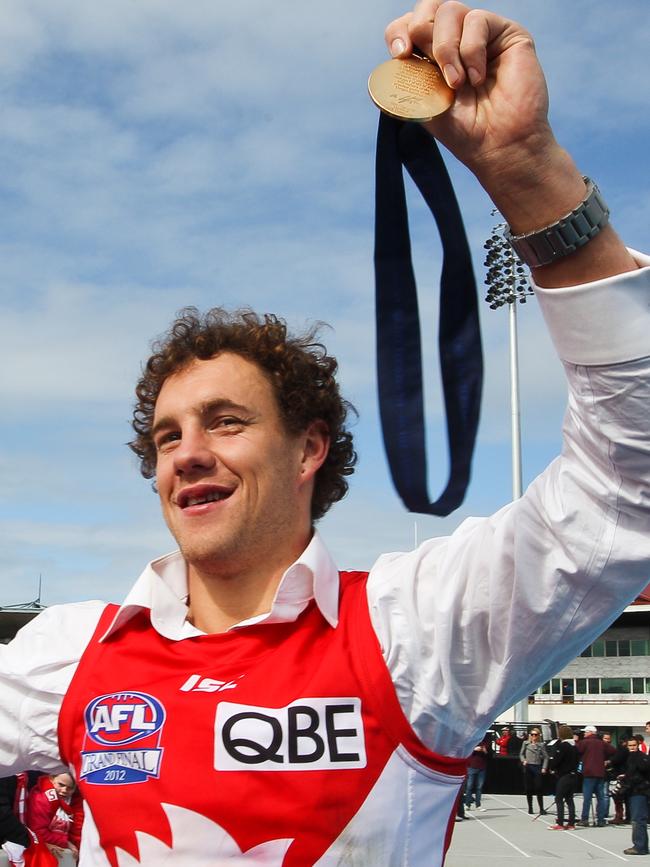 Mumford was a premiership player with the Sydney Swans.