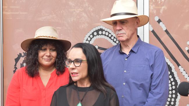 The Labor government made an election promise to build a $10m Alice Springs youth foyer in a press conference at Tangentyere Council in 2019.