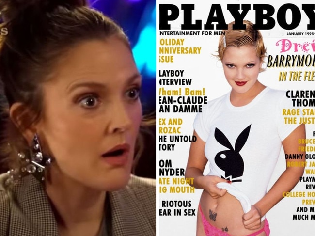 Drew Barrymore's daughter brings up Playboy cover in argument.