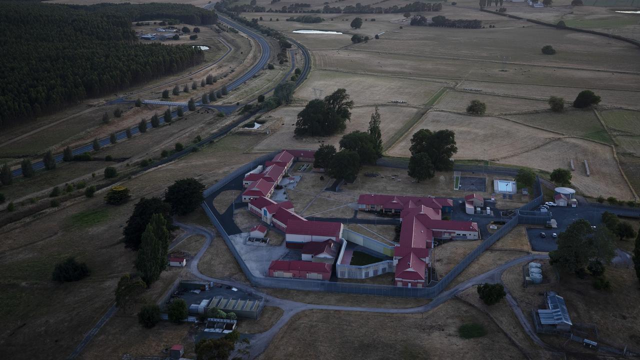 Hot Air Balloon Tasmania during a flight from Deloraine to Hagley, Ashley Youth Detention Centre. PICTURE CHRIS KIDD