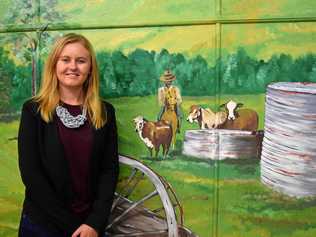 CHAMPION OF THE BUSH: Lucy Kinbacher was guest speaker at the Biggenden State School's 61st awards night. Picture: Erica Murree