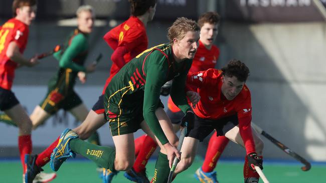 Oscar Sproule in action for Tasmania. Picture: Nikki Davis-Jones