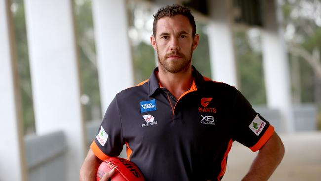 It’s now or never if you’re keen to bring in GWS comeback kid Shane Mumford. Picture: Damian Shaw. 