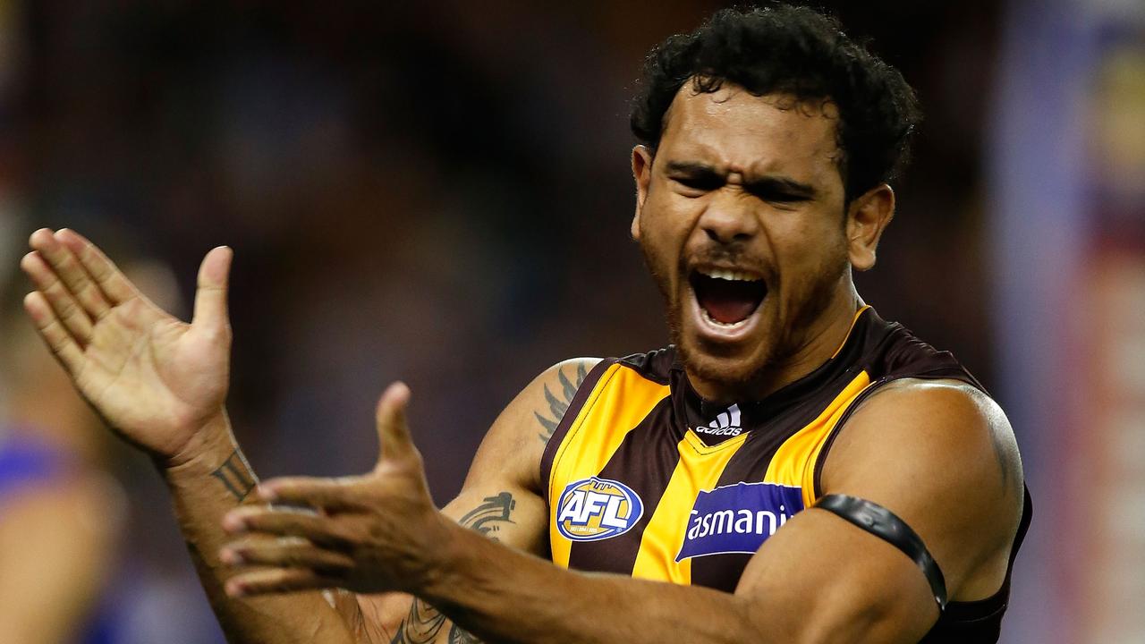 Cyril Rioli will make his debut for the Tiwi Bombers on Saturday. Photo: Michael Willson