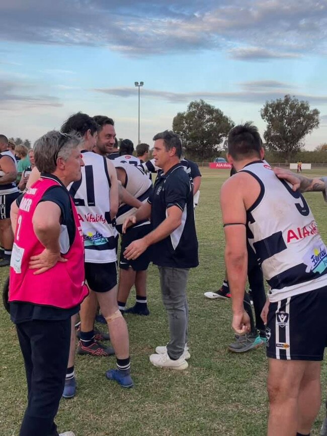 Ardmona celebrate their first win in 2121 days.