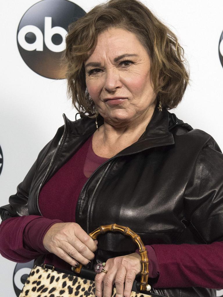 Roseanne Barr supports the Republican nominee. Picture: Valerie Macon/AFP