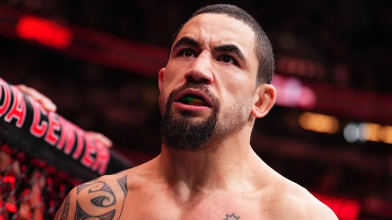 Robert Whittaker’s manager has hit out at Sean Strickland’s attitude towards a title shot. (Photo by Chris Unger/Zuffa LLC via Getty Images)