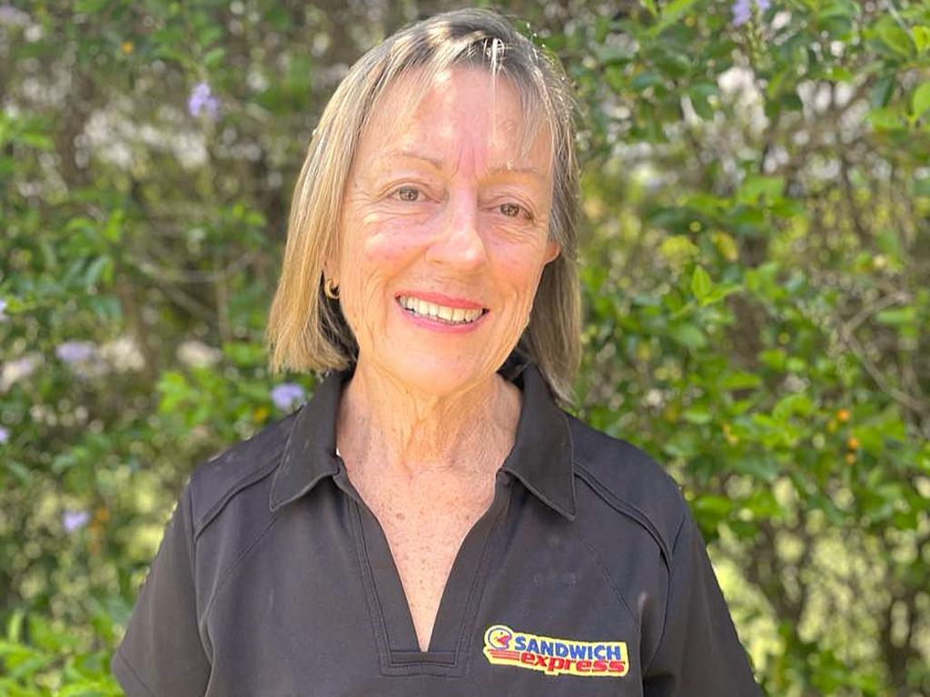 Julie Bailey has sold Sandwich Express and is looking forward to her next adventures – sort of. Picture: Supplied