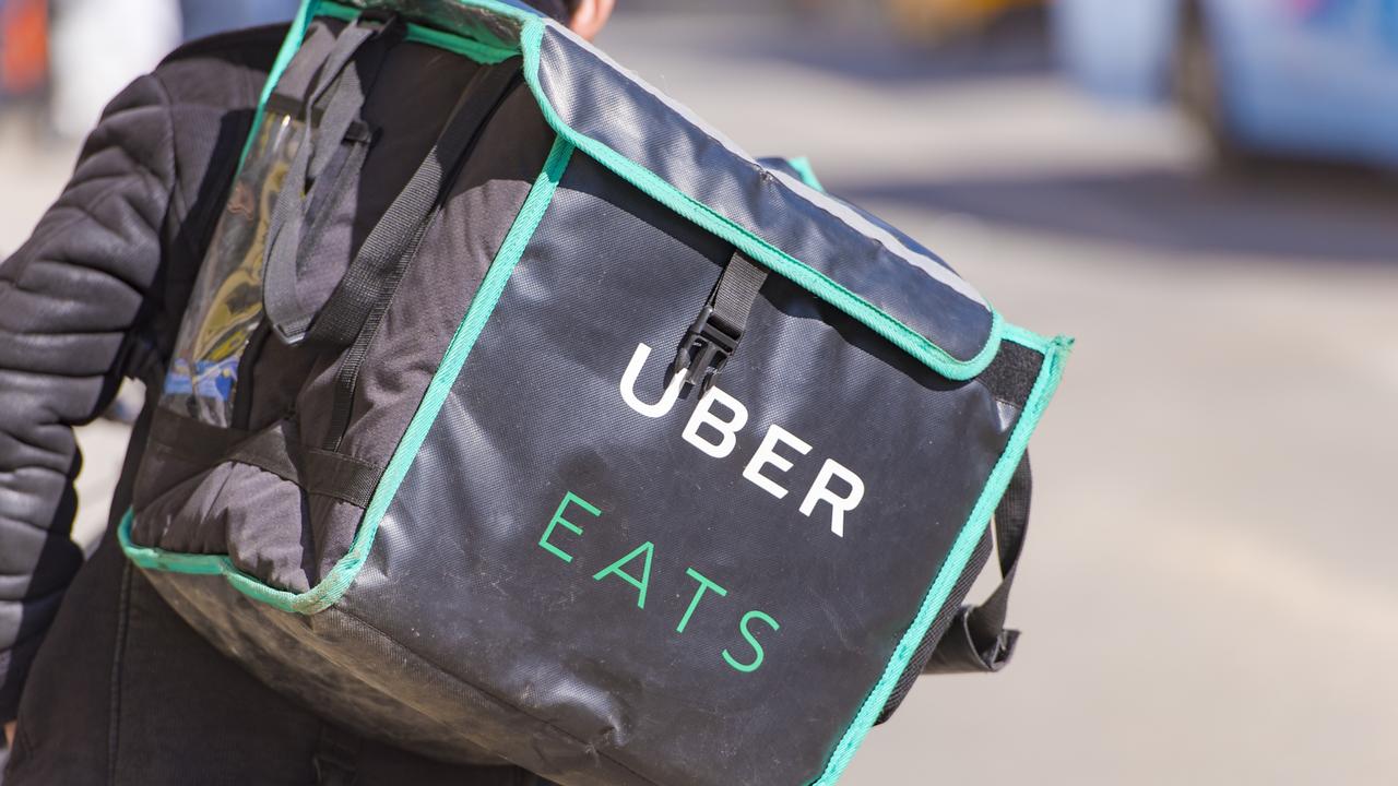 There were Uber Eats charges made fraudulently. Picture: Supplied