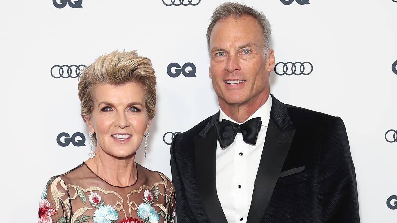 Julie Bishop has kept dignified silence since the split. Picture: Brendon Thorne/Getty Images)