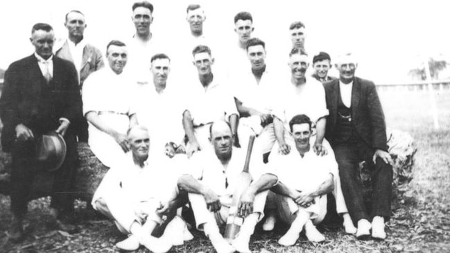 Morphett Vale cricket team in 1937. Picture: Onkaparinga Council