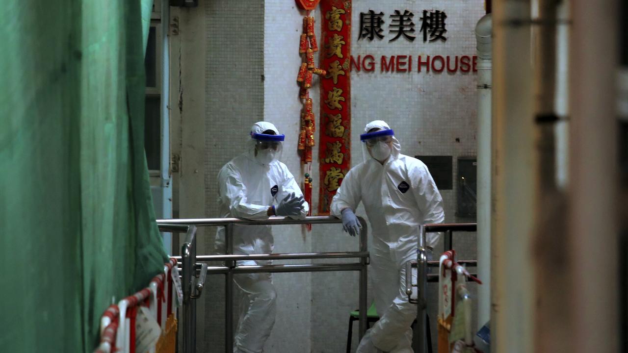 Authorities are now investigating the “exact route of transmission”. Picture: AP/Kin Cheung