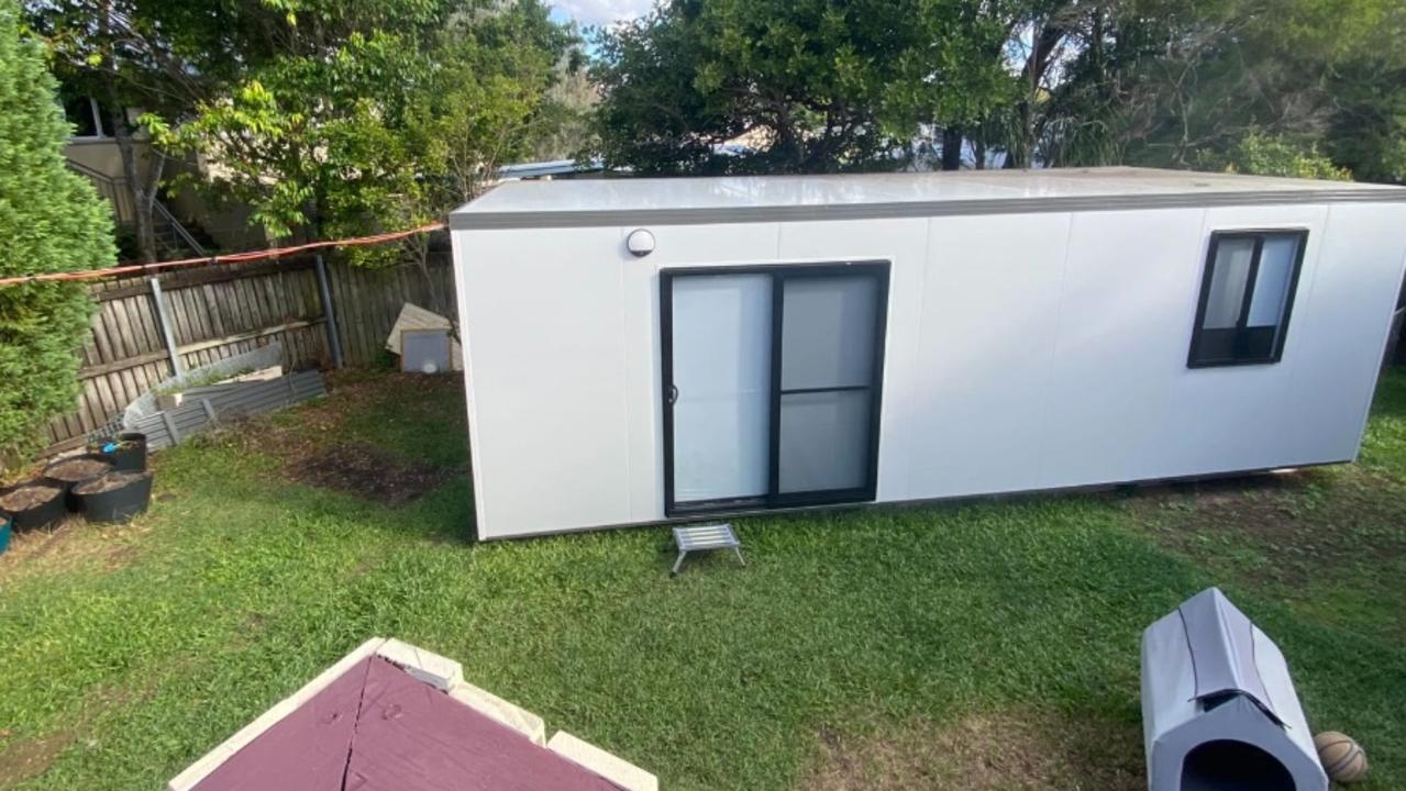 This granny flat in Holland Park in Brisbane is listed for $400 a week, including bills