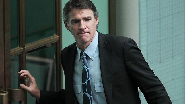 Lyne MP Rob Oakeshott, in Canberra yesterday, says his involvement in the Birdon case was an attempt to resolve a 'complex constituent issue'. Picture: Gary Ramage