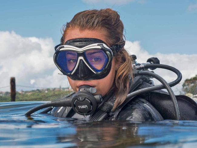 Marine scientist and underwater photographer Joanna Smart. Picture: Jayne Jenkins