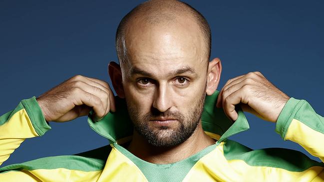 Nathan Lyon is pushing for a start in the Australian bowling attack against Pakistan. Picture: Getty Images