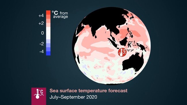 Bureau Of Meteorology Clime And Water Outlook For July To September ...