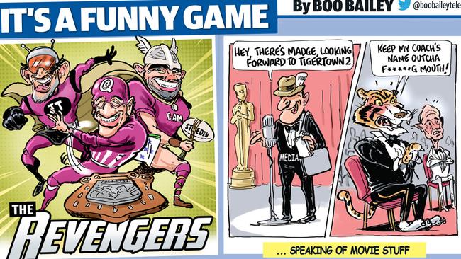 There were some Oscar-worthy performances in rugby league this week. Art: Boo Bailey