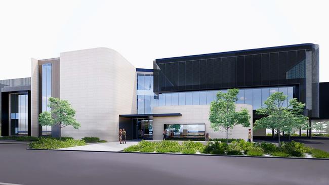 Mitcham Council’s proposed designs for a new $20m Blackwood Community Hub. Picture: Supplied