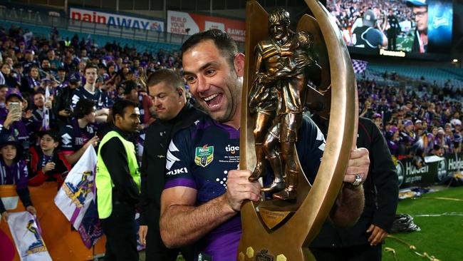 Cameron Smith will play in his eighth grand final on Sunday night. Picture: Adam Head