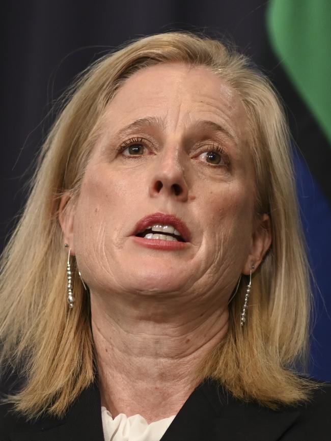 Women’s Minister Katy Gallagher. Picture: NewsWire / Martin Ollman