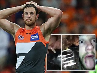 Shane Mumford caught on video snorting white substance.